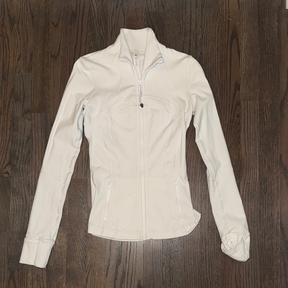 White Lululemon Define Jacket - image 1